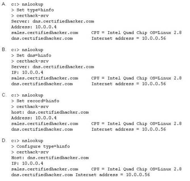CEH-001 dumps exhibit