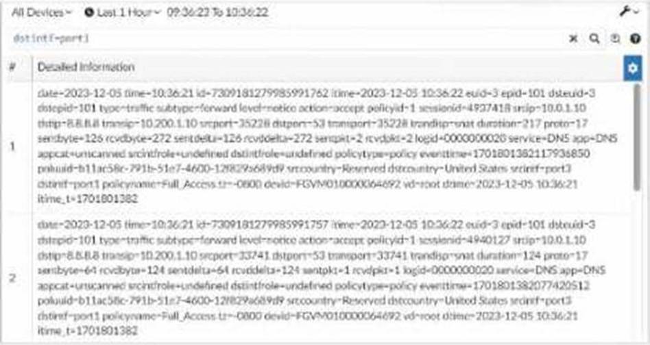 FCP_FAZ_AN-7.6 dumps exhibit