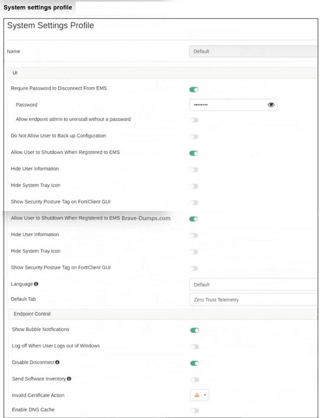 FCP_FCT_AD-7.4 dumps exhibit