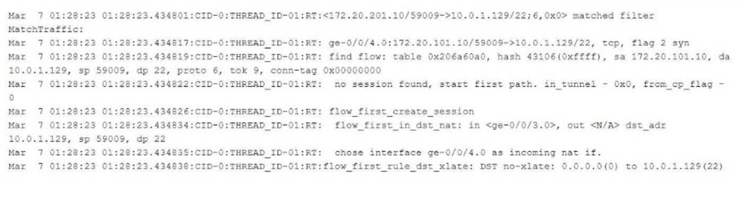 JN0-637 dumps exhibit